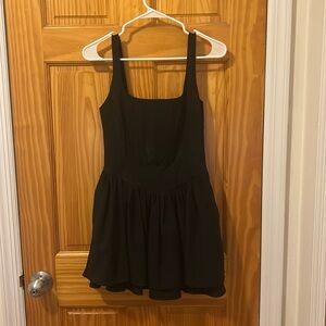 Zara Black Corset Short Dress
